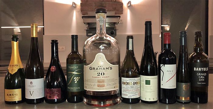 Die Weinbegleitung im Restaurant Amador in Wien