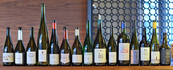 Weinauswahl im Restaurant von Tristan Brandt in Mannheim