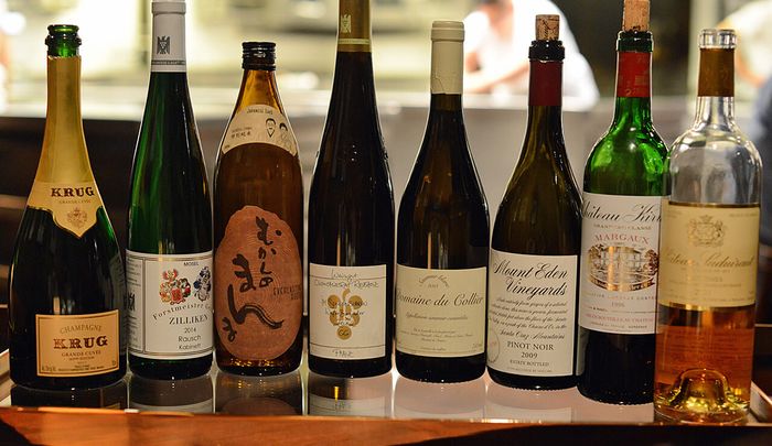 Die Weinbegleitung im Saison in San Francisco