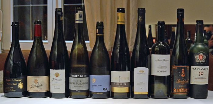 Weine im Restaurant Schwabenstube in Asperg